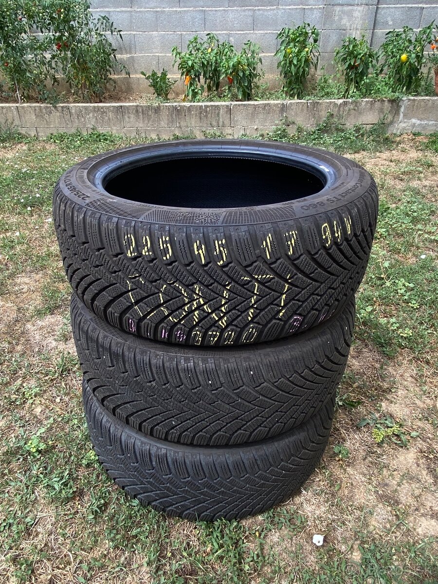 225/45 r17 zimné Continental 94V - 2