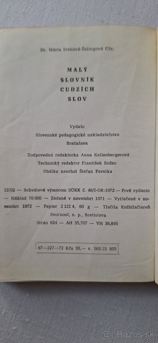 Malý slovník cudzích slov - 2