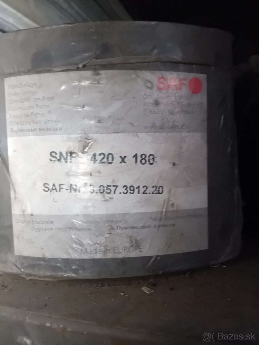 Brzdové obloženie SAF - 2
