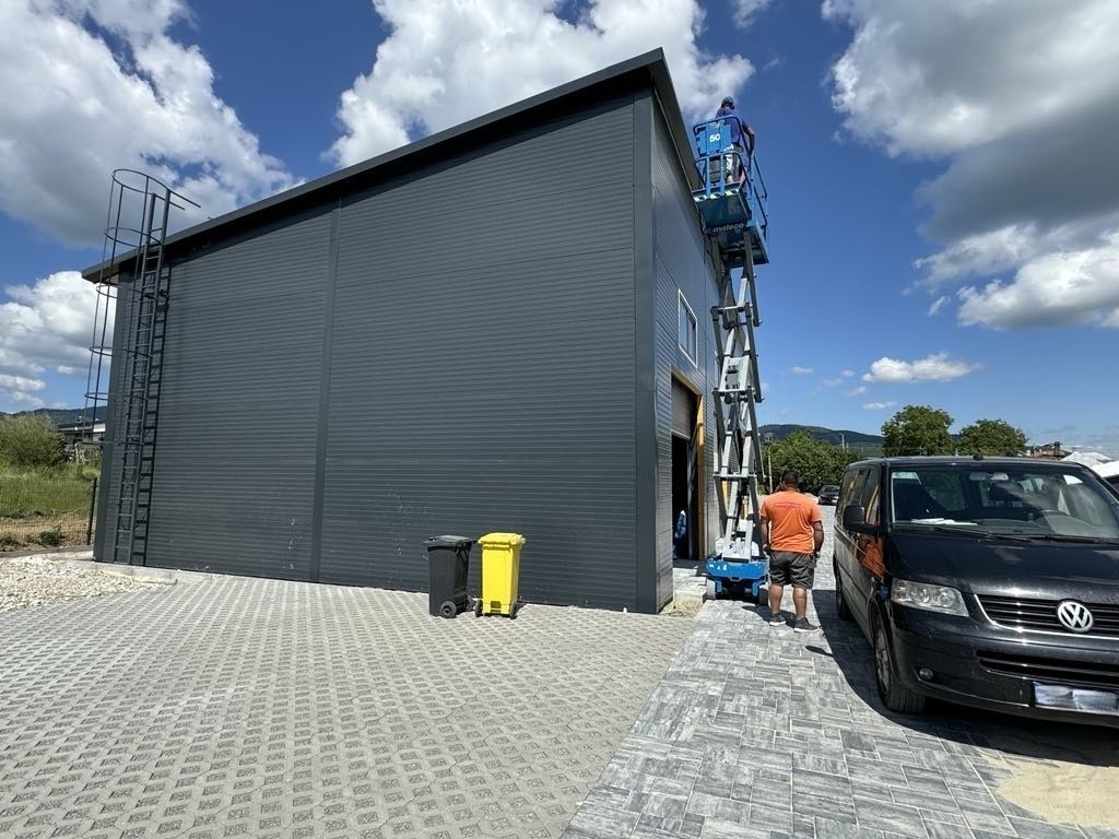 Konštrukcia haly 8x30x5m - 2