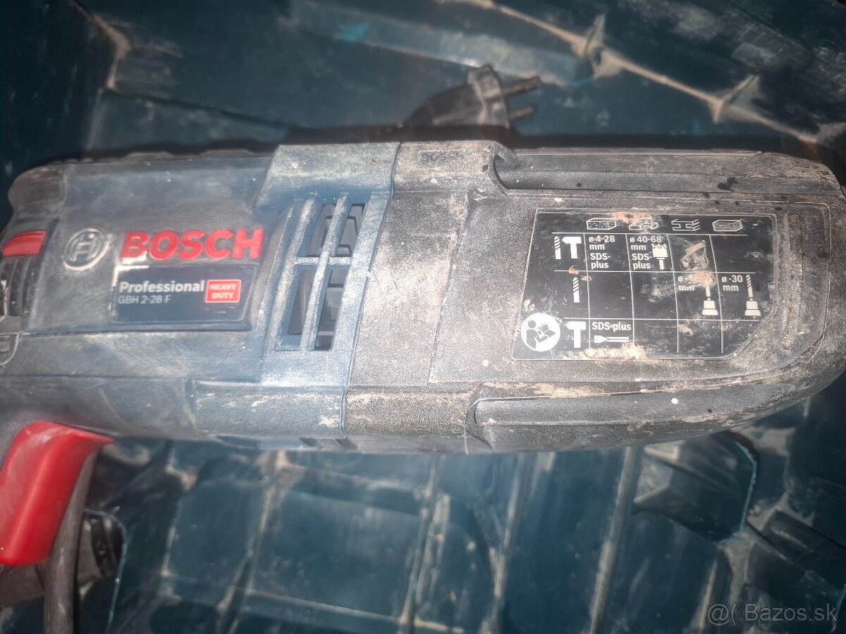 Vŕtacie kladivo, príklepová vŕtačka bosch gbh 2-28 f - 2