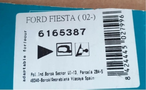 Zrkadlo Ford Fiesta - 2