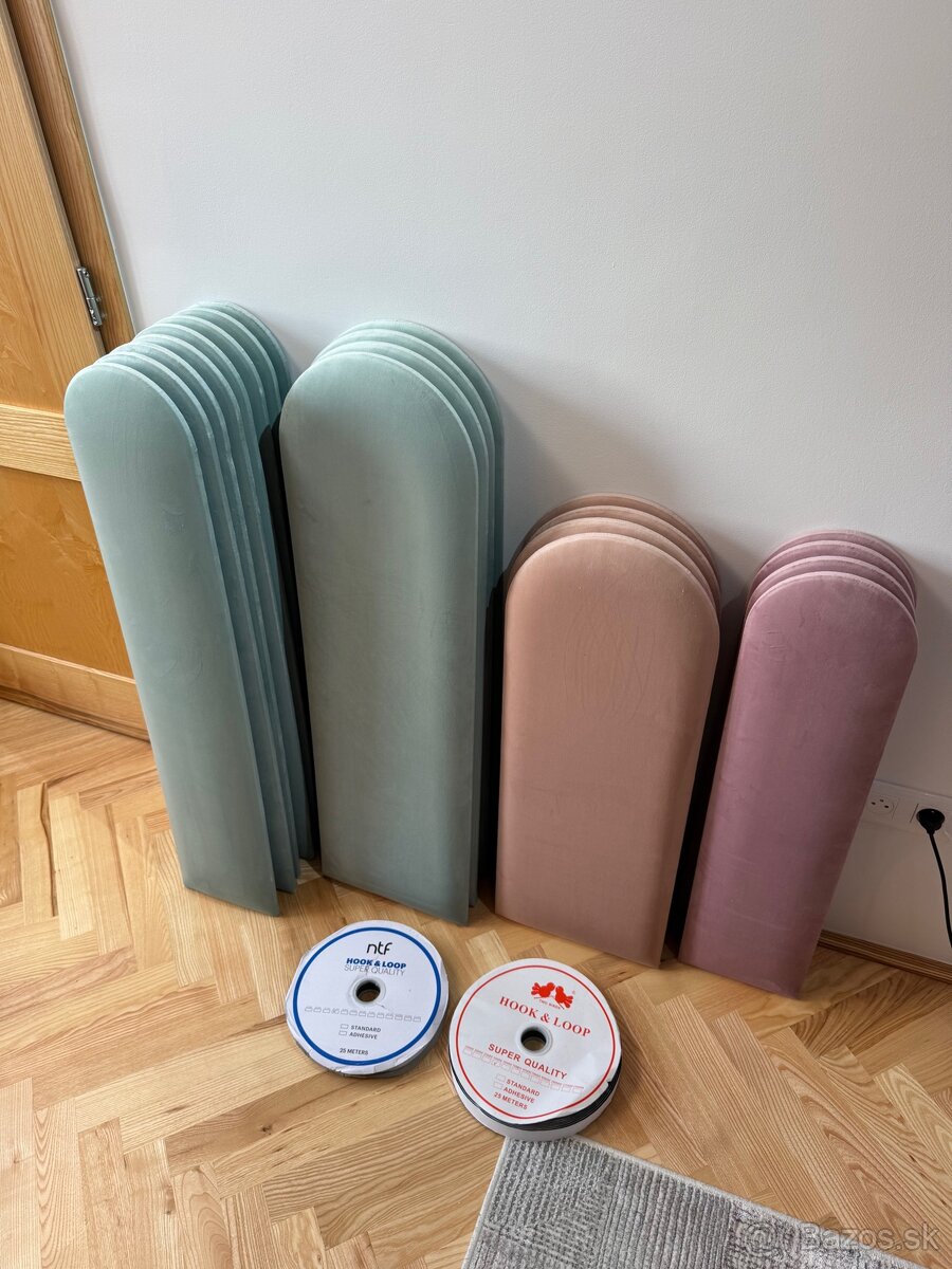 Čalunený obklad/panel na stenu za posteľ - 2