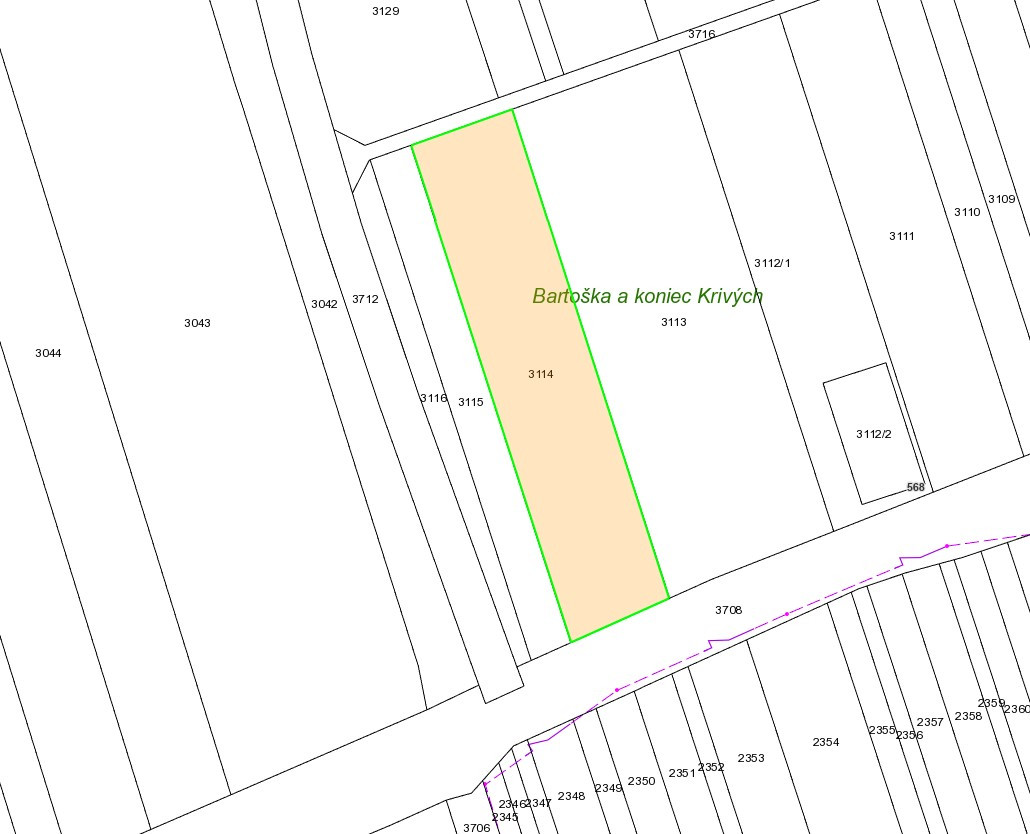 Na predaj: Investičný pozemok vo výbornej lokalite – Jasenov - 2