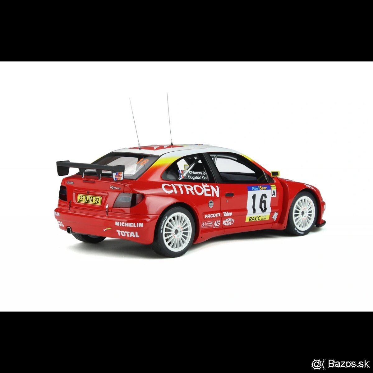 1:18 OTTO Citroën Xsara Kit Car Rally Catalunya 1999 - 2