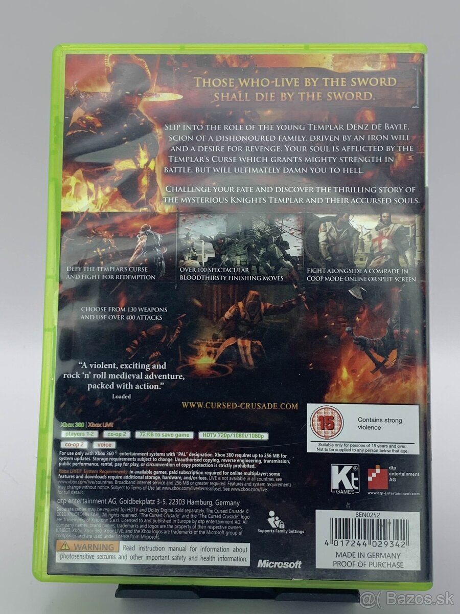 The Cursed Crusader Xbox 360 - 2