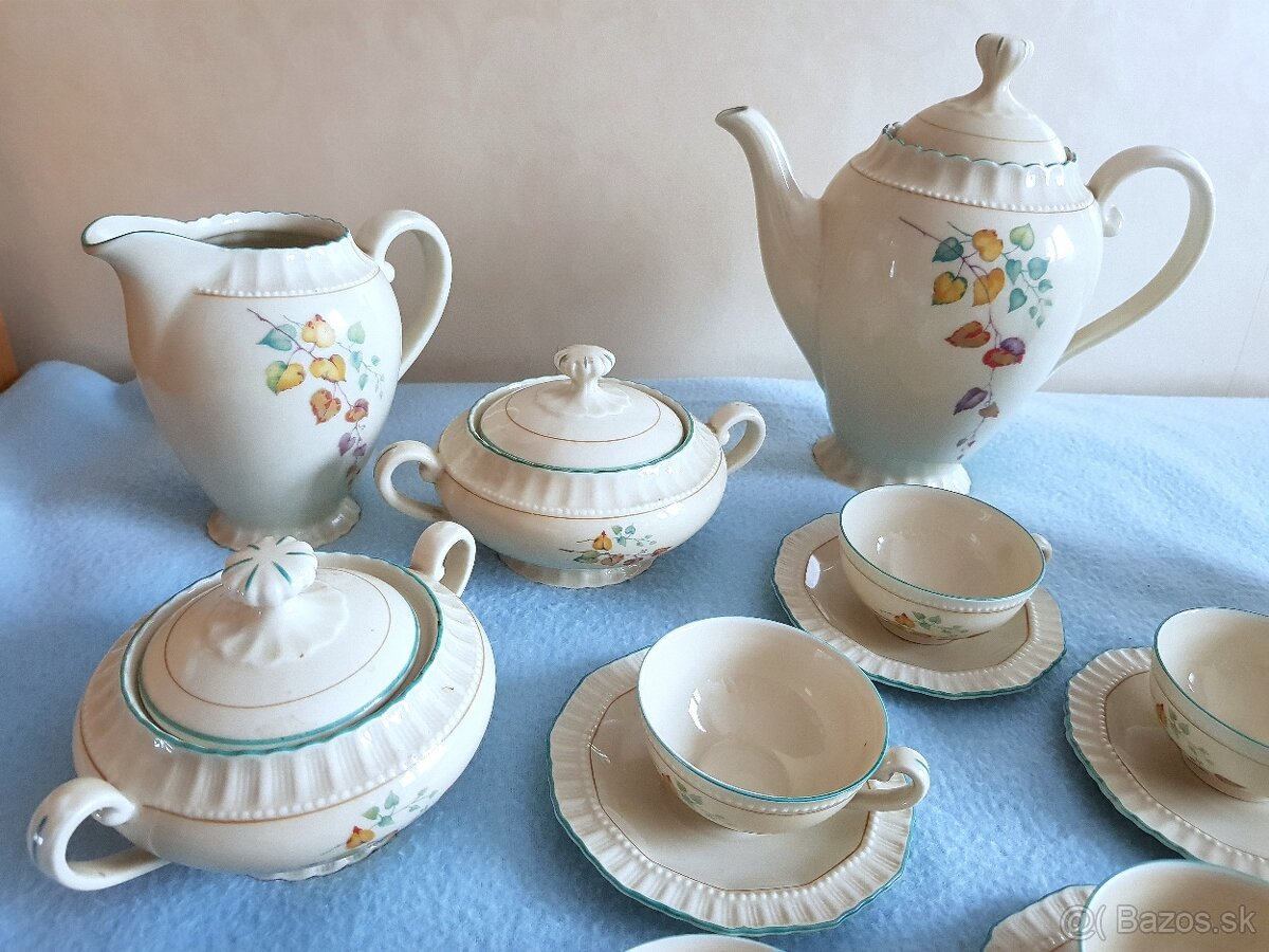 Statožitný porcelánový servis - 2