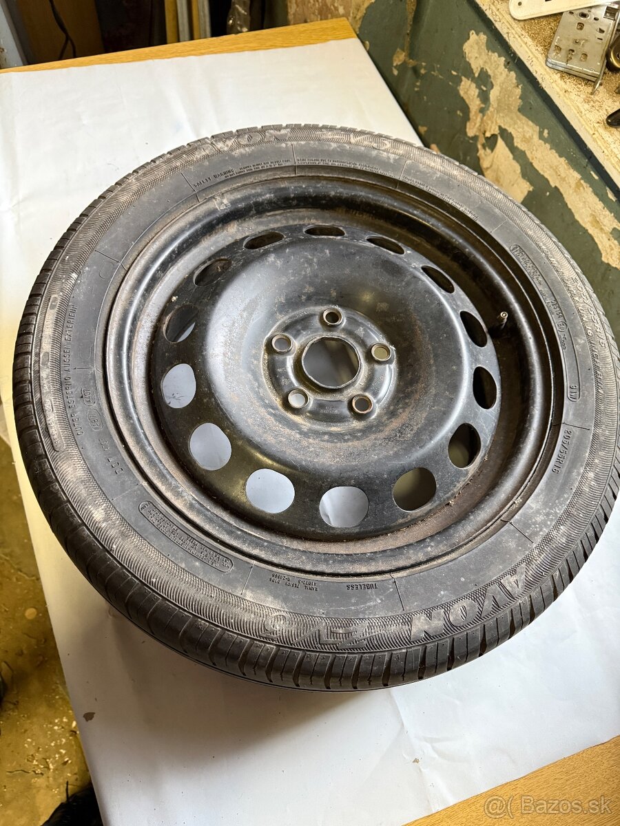 plechový disk 16” + pneumatika (vhodná ako rezerva) - 2