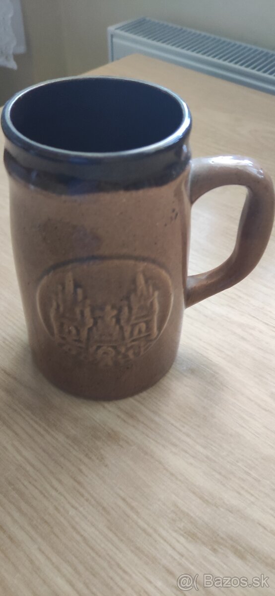 keramický džbán a keramický hrnček - 2