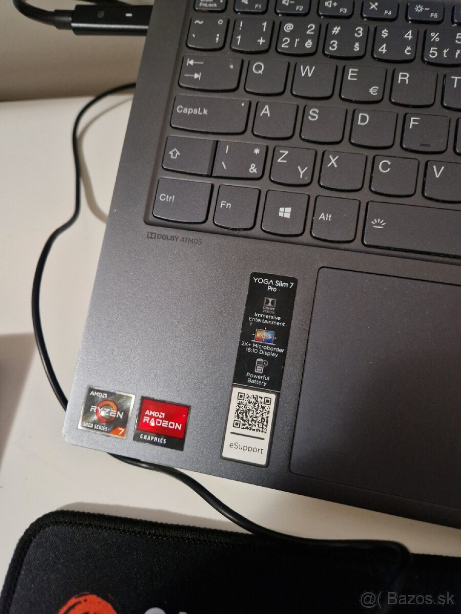 Predám Lenovo Yoga Slim 7 Pro OLED R7-5800H - 2