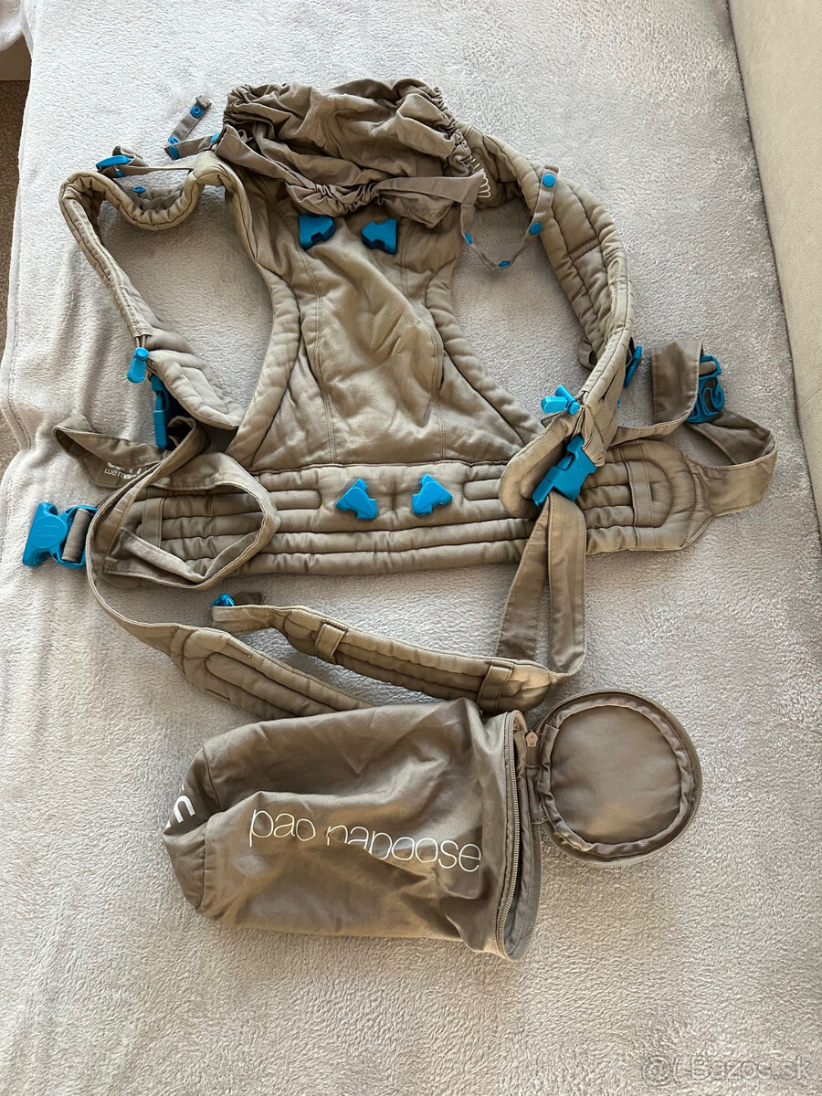 Detsky nosic Pao Papoose hnedy - 2