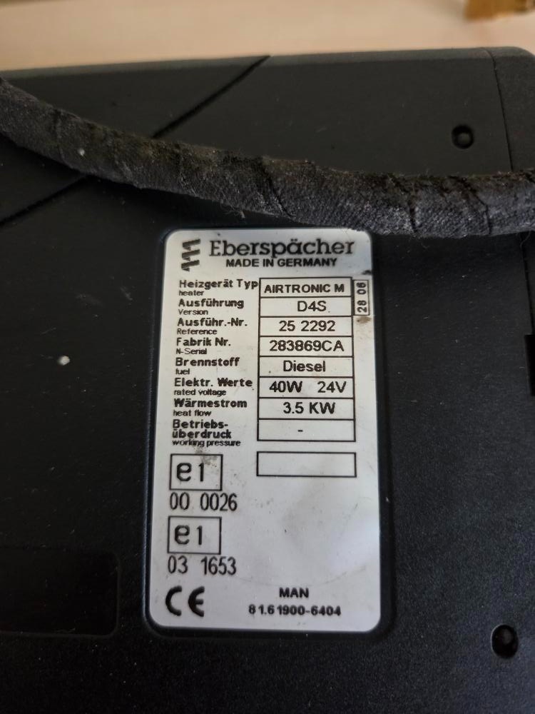 Nezávislé topení Eberspaecher Eberspächer AITRONIC M - 2