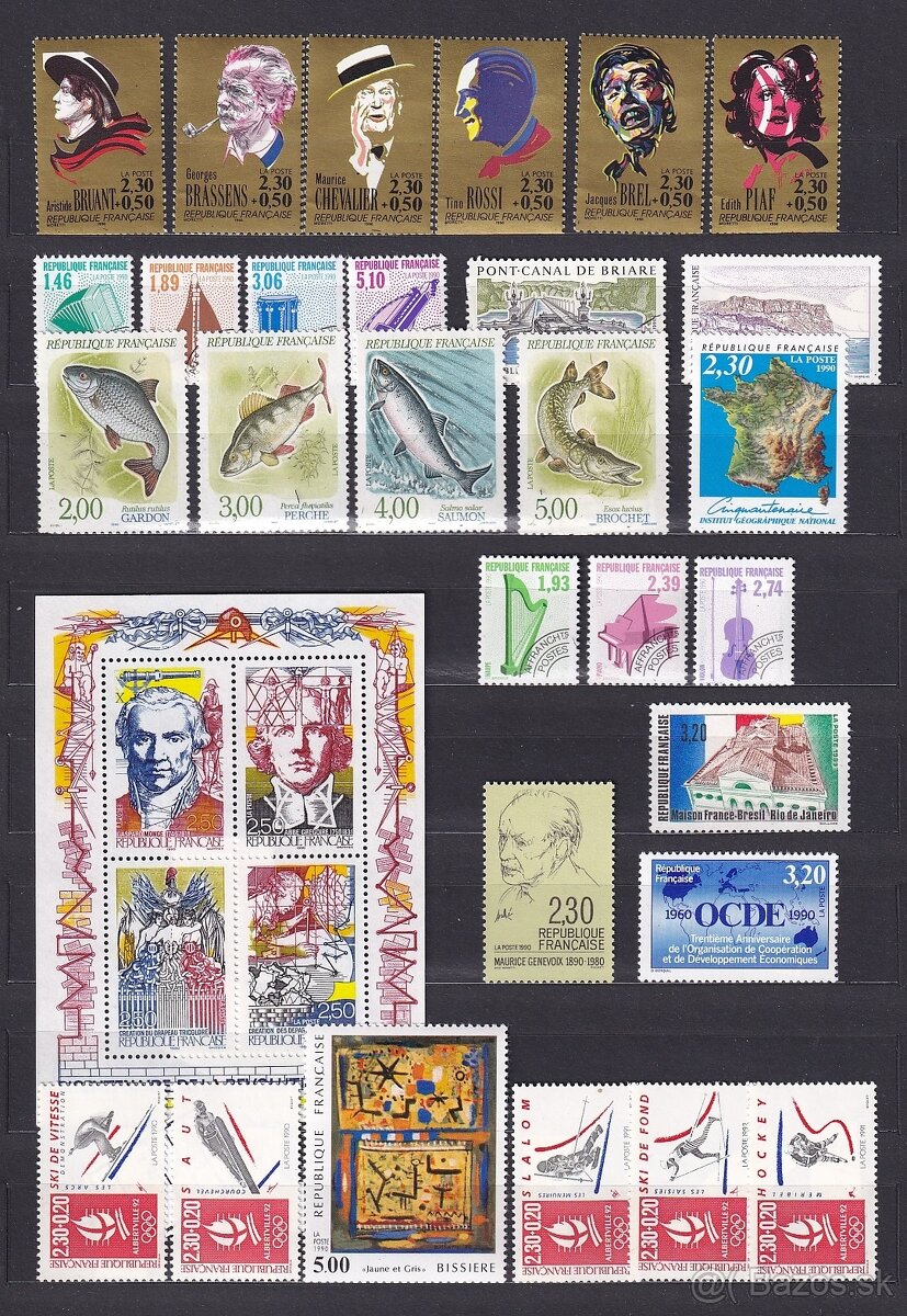 Francúzsko - ročník 1990 - 2