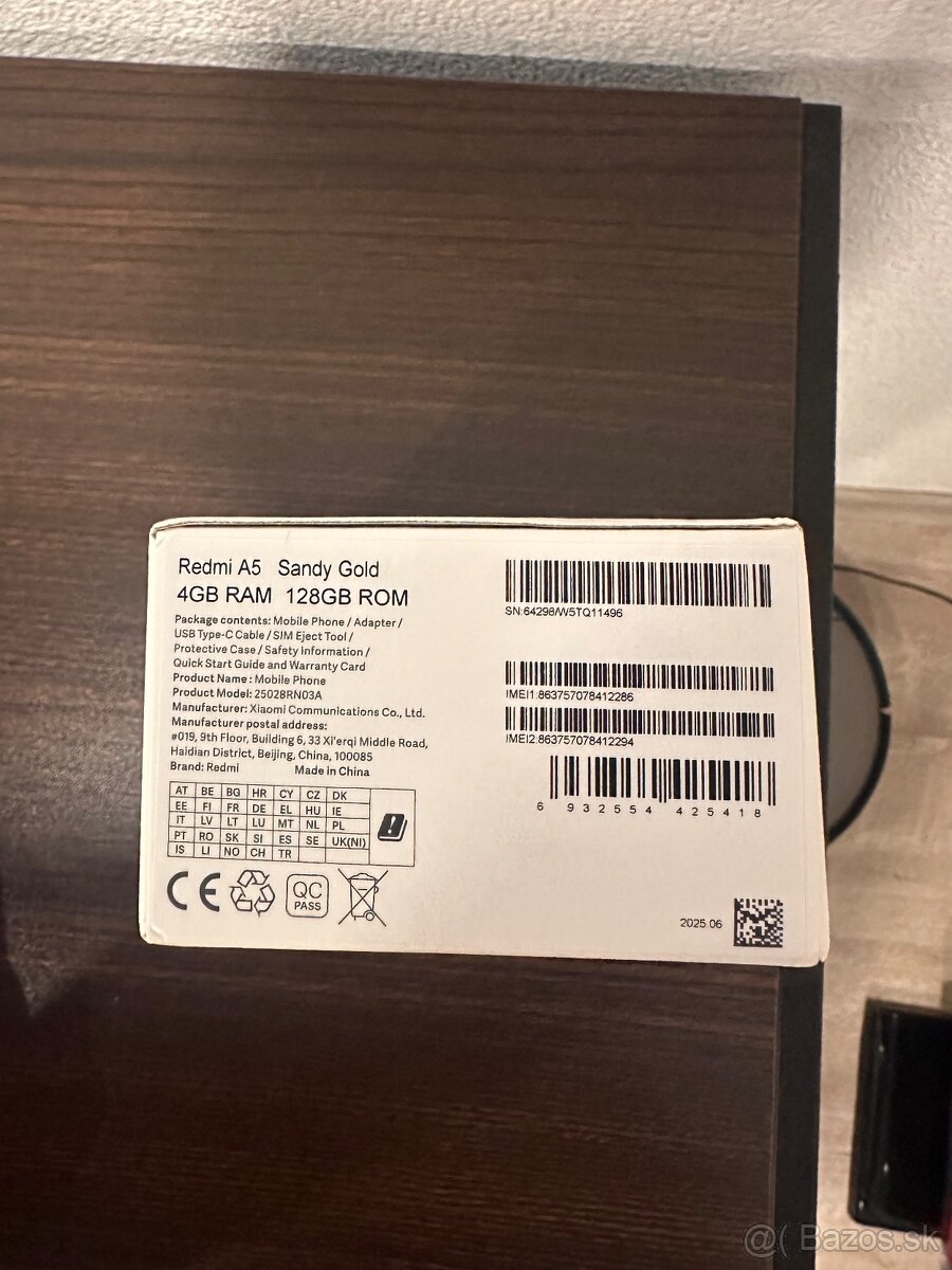 Xiaomi Redmi A5 (4 GB / 128 GB) – zlatý - 2