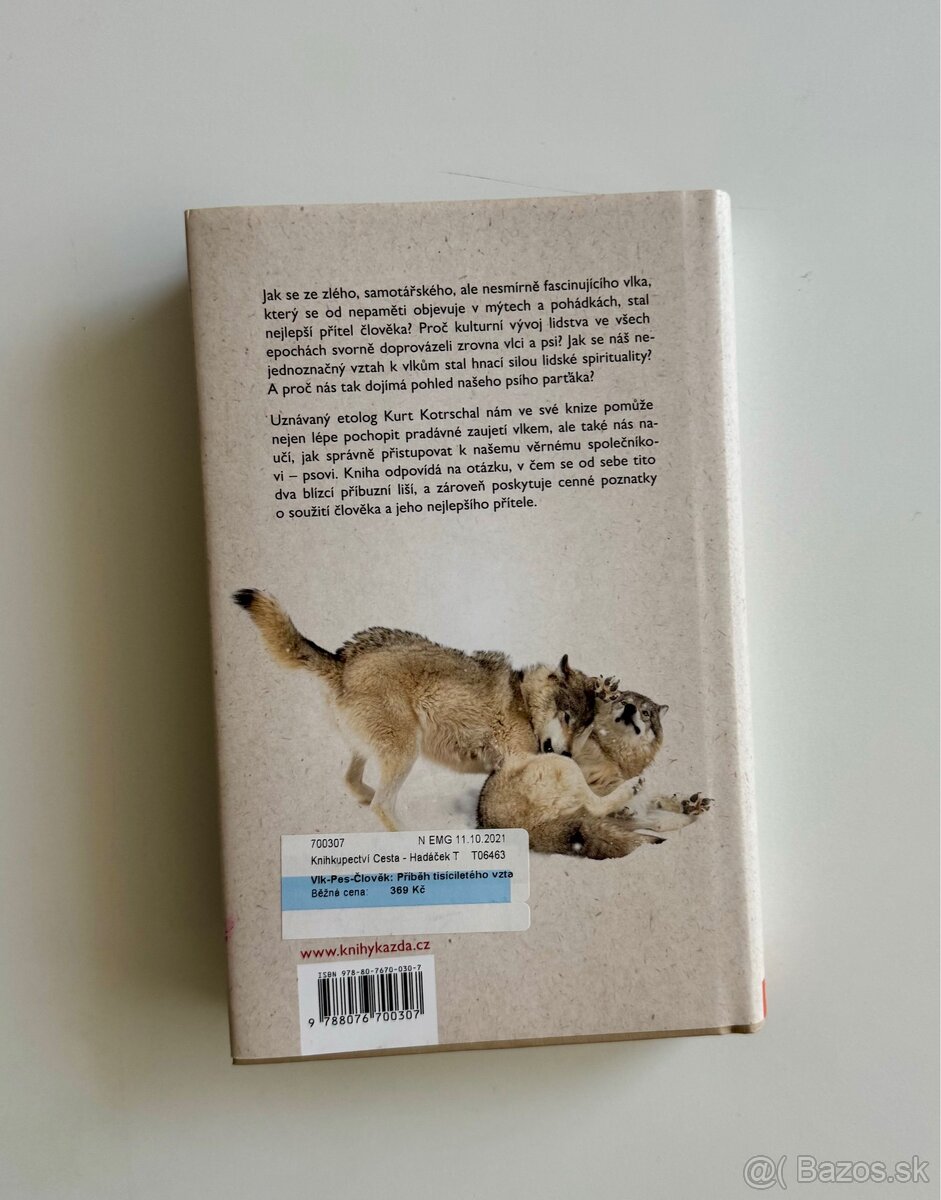 Vlk, pes, člověk - Kurt Kotrschal - 2