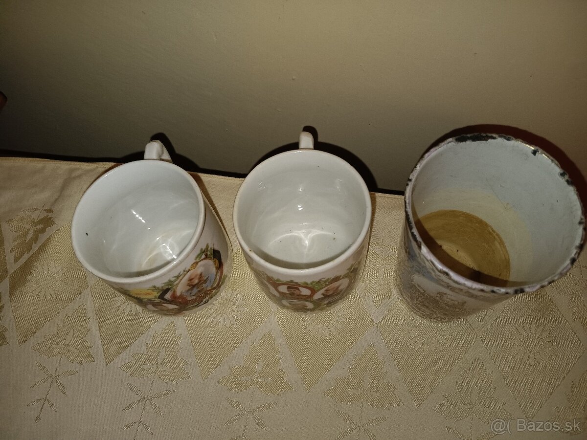 Šálky - Franz Jozef, Rakusko Uhorsko - 2