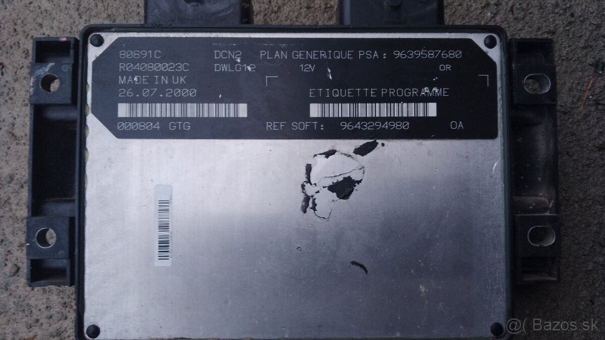 Predám štartér aj riadiacu jednotku - 2