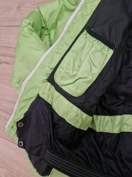 Lyžiarska bunda zelena 152 - 2