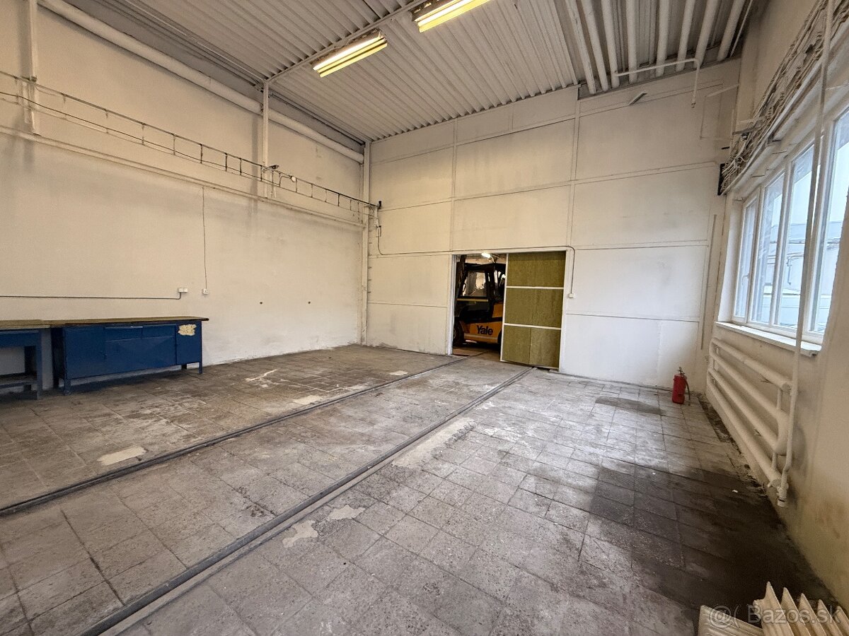 Na prenájom skladové haly o rozlohe 90,63m2/144m2 - 2