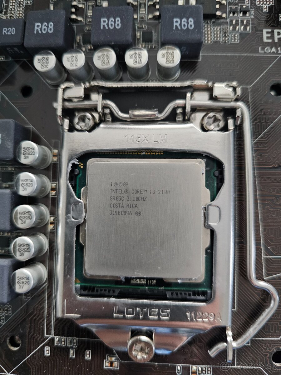 Intel Core i3-2100 + ASUS P8H61-M LX - 2