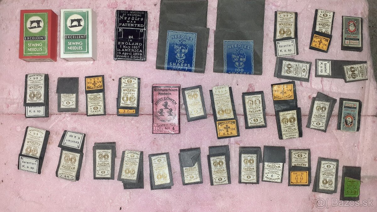 Ihly do šijacích strojov - 2