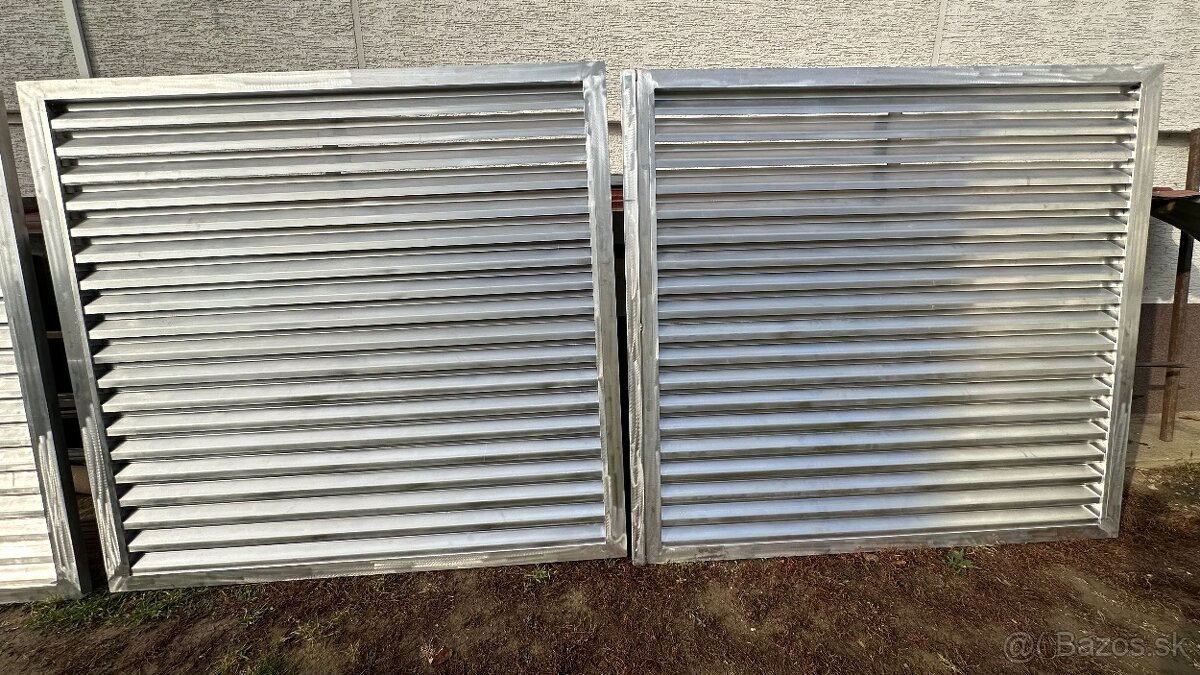 Hliníková brána a bránka - 2