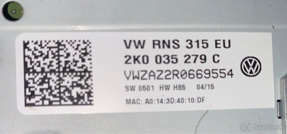 Predám rns 315eu - 2