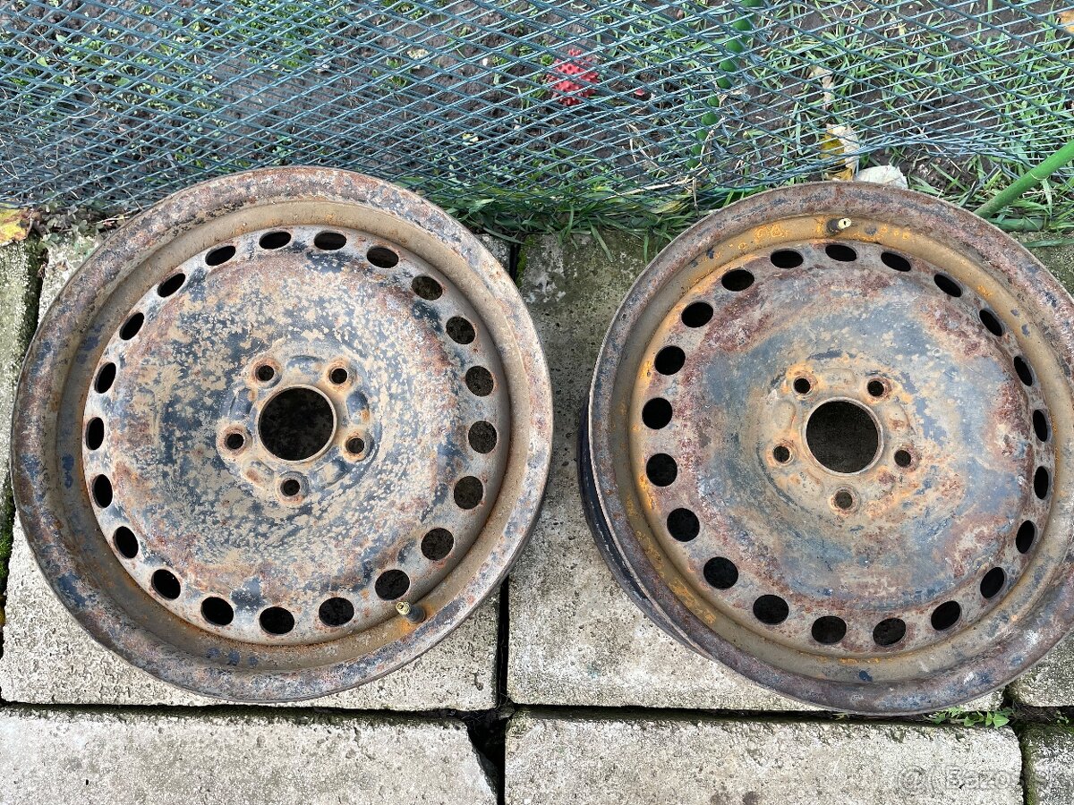 Plechové disky 5x108 R16 Ford focus mk2 - 2