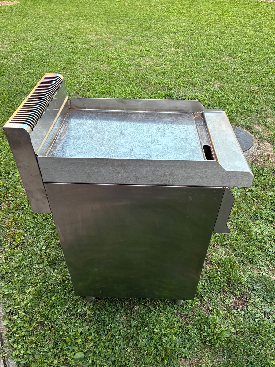 Grilovacia doska plynová hladká - 2