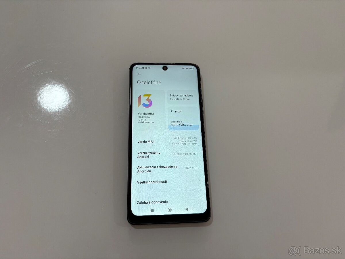 Xiaomi Redmi Note 10 Pro TOP stav 8/128GB - 2