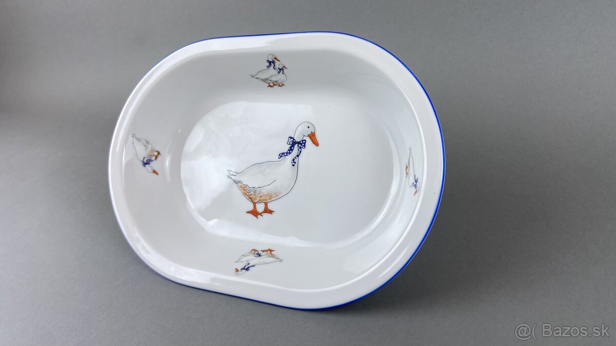 Miska na zapekanie 22x15cm motív husi Moritz Zdekauer - 2