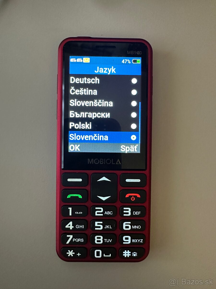 Mobil pre seniorov - 2