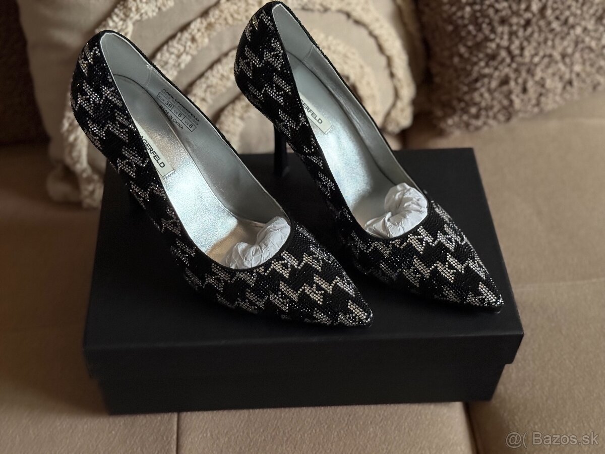 KARL LAGERFELD - lodičky č.39 - 2