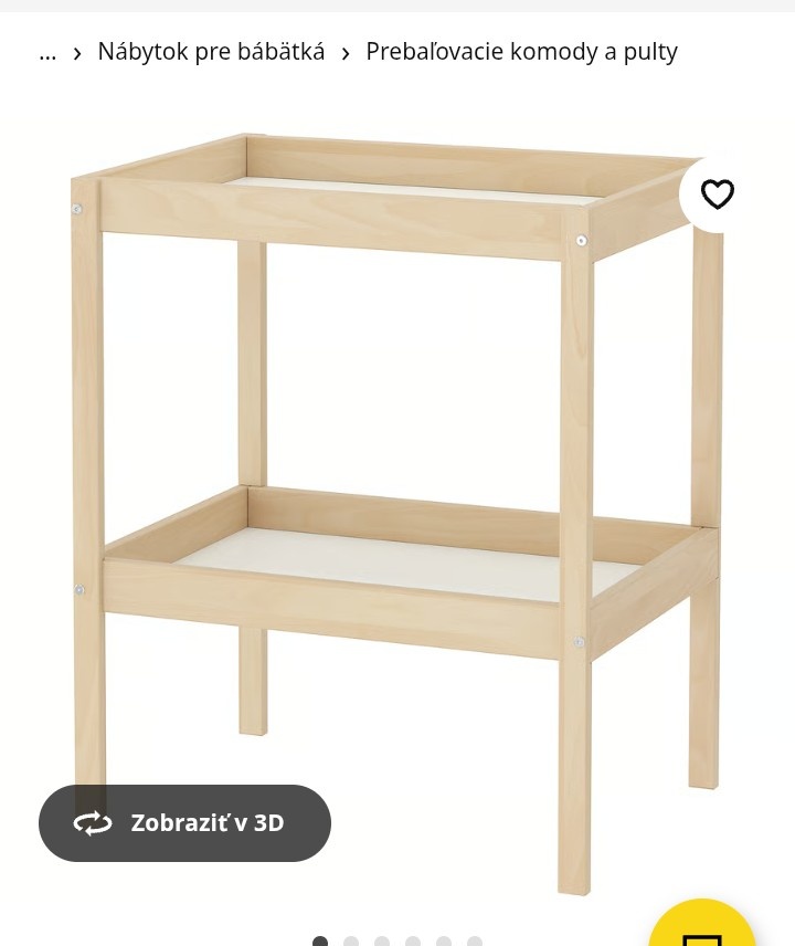 Prebaľovací stôl pre bábätká +hračky a obleč.zadarmo - 2