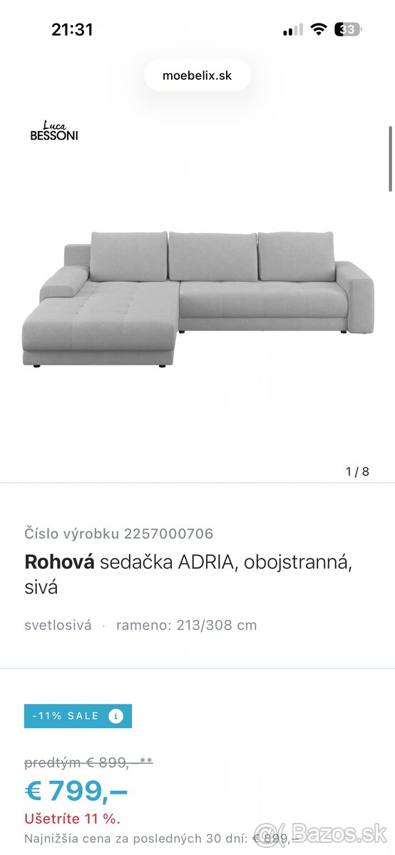 Rohová sedačka - 2