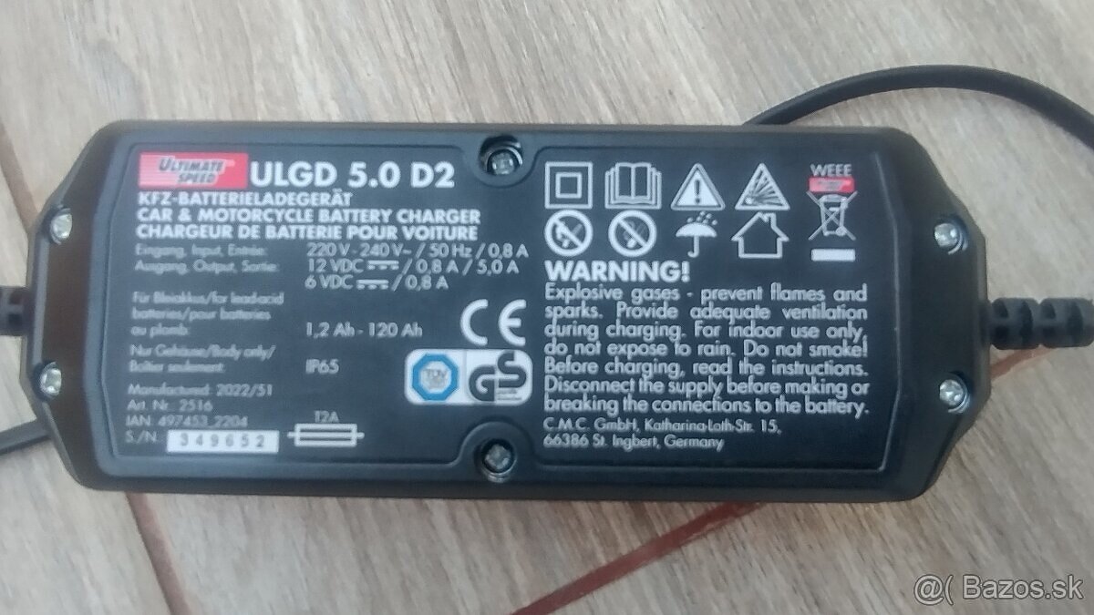 Nabíjačka autobatérií ultimate speed - 2