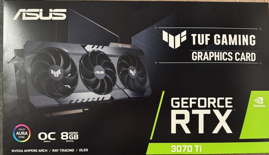 Predám asus tuf gaming oc 3070 TI - 2