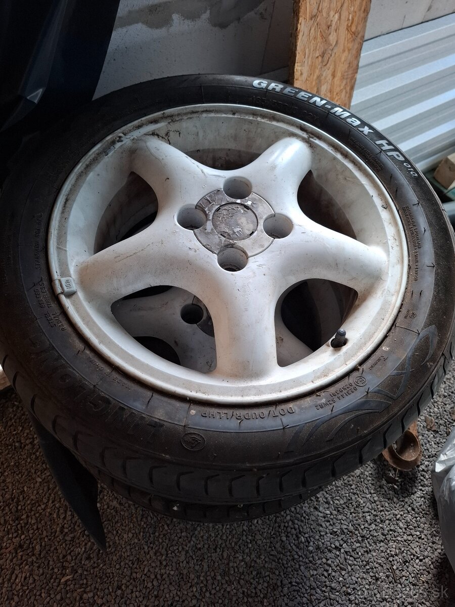 Hliníkové disky Opel 4x100 R15 6J - 2