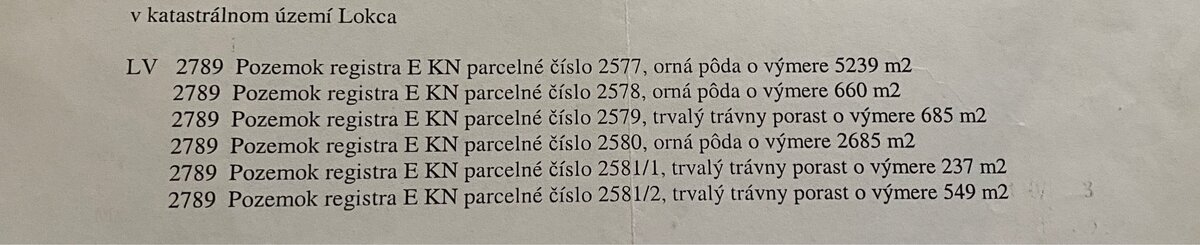 Predám pozemok orná pôda - 2