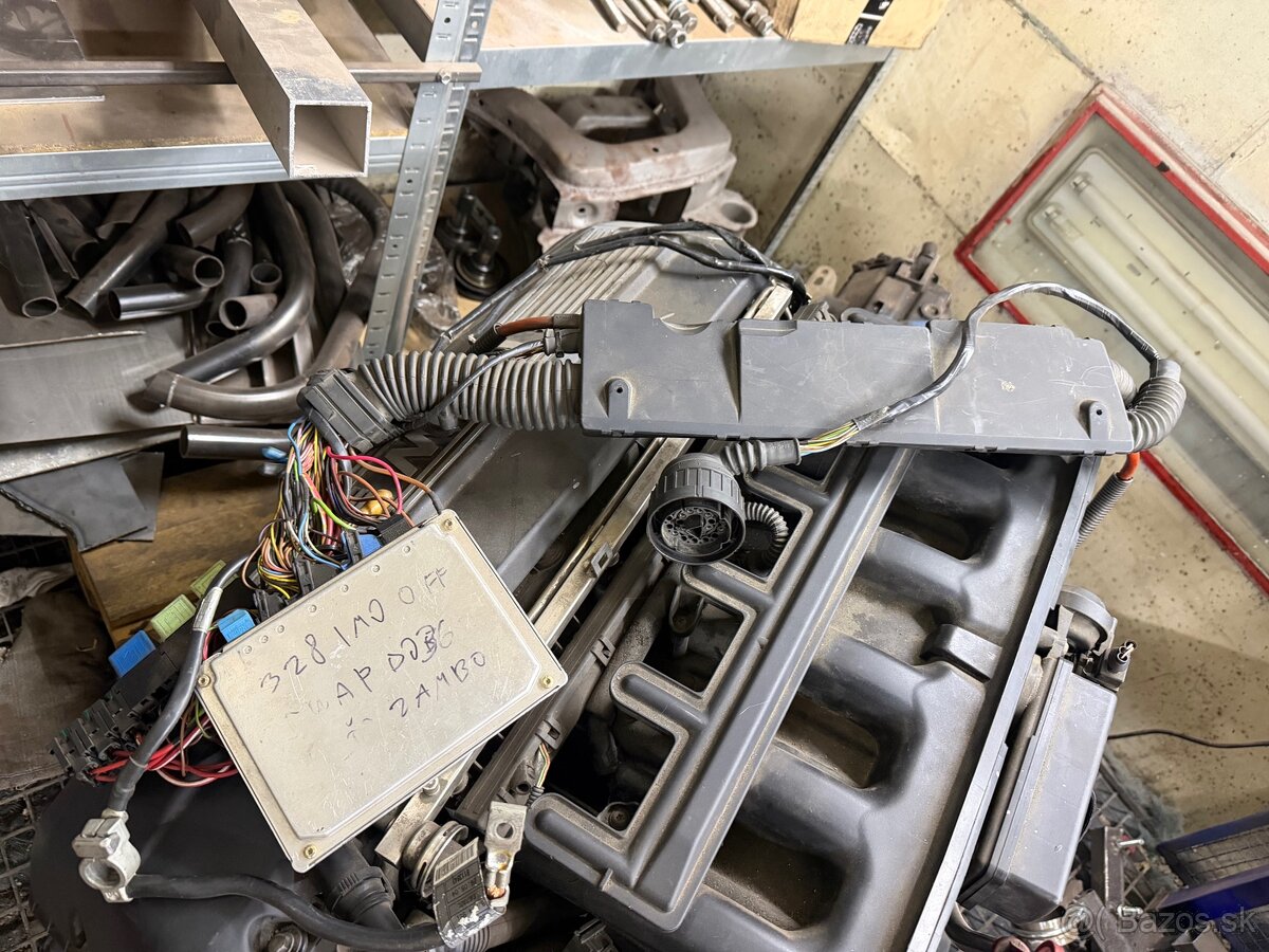 Zástavba m52b28 doublewanos do e36 - 2