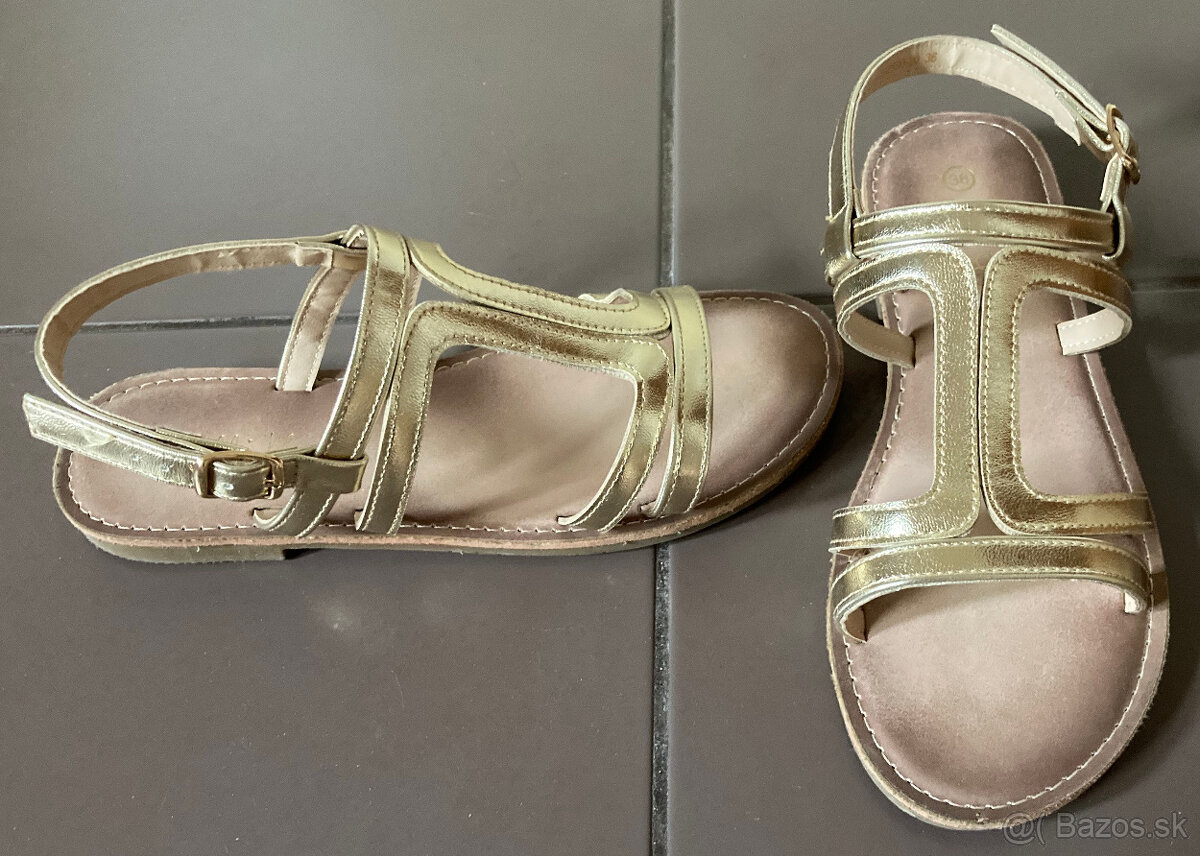 Dievčenské sandále, veľkosť 36 - 2