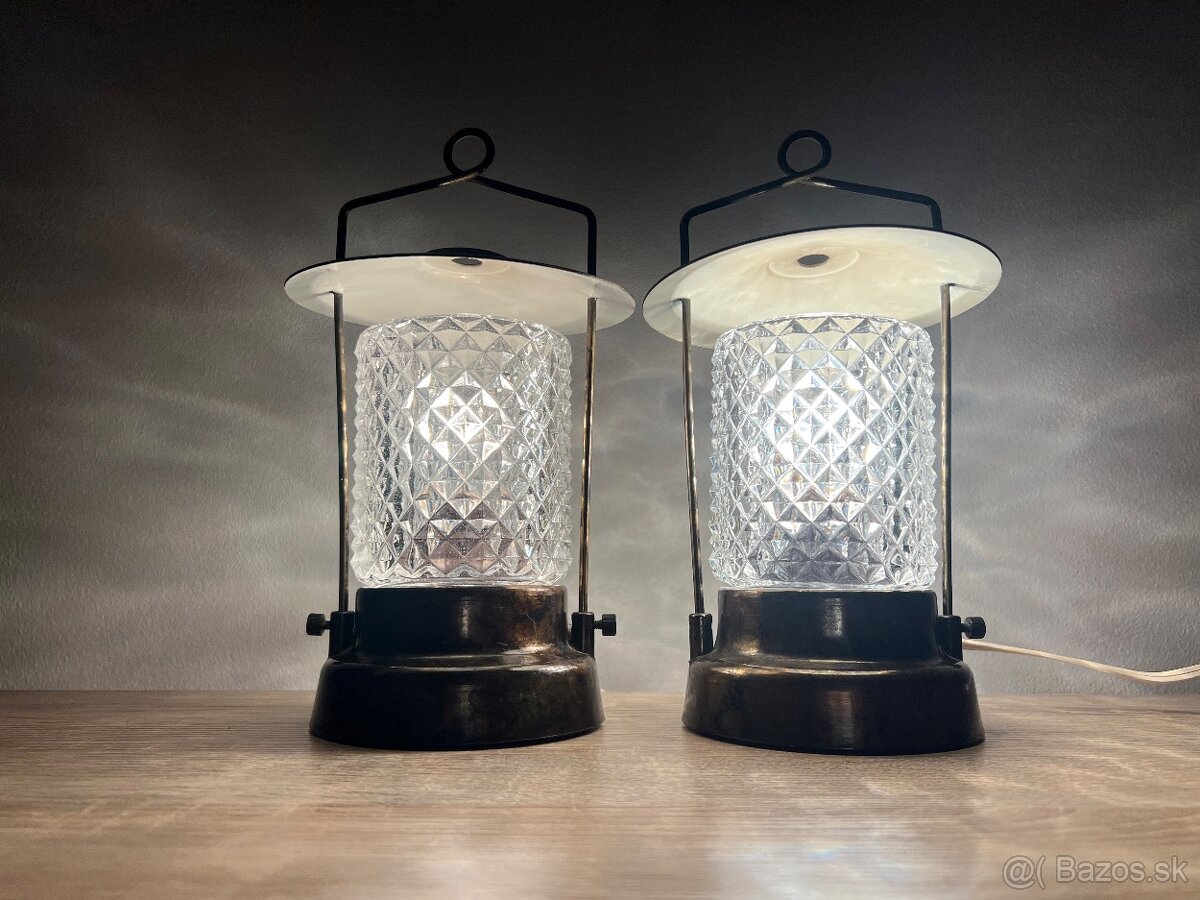 Retro lampy Kamenický Šenov - 2