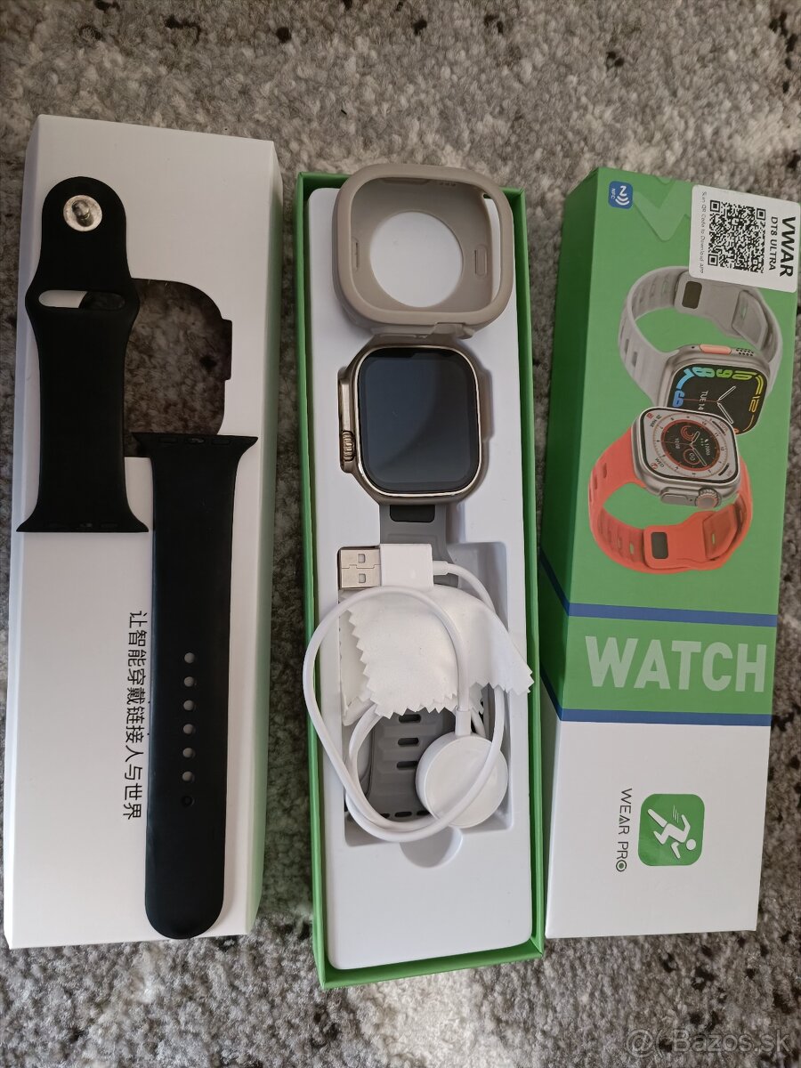 Predám inteligentné Hodinky DT8 ultra - 2