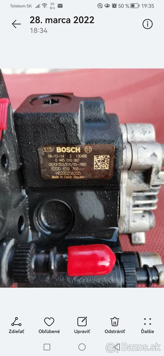 Čerpadlá na 1.9dci - 2