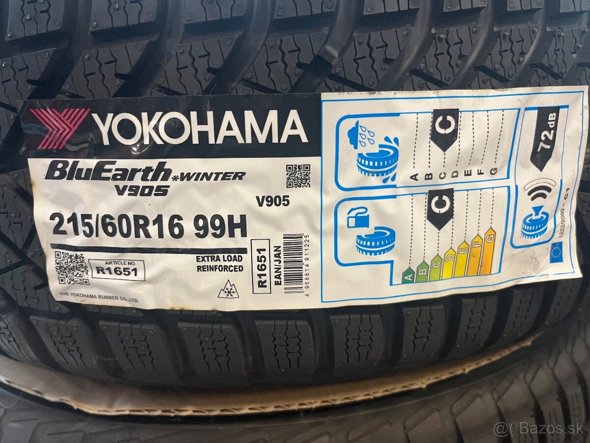 zimný komplet HONDA 215/60 R16 - 2