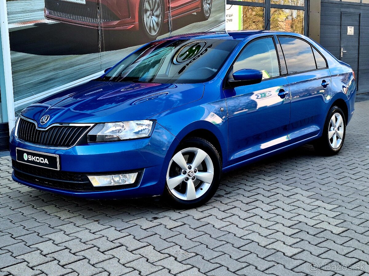 ŠKODA RAPID 1.6 TDI + MODEL 2014 + TOP STAV - 2