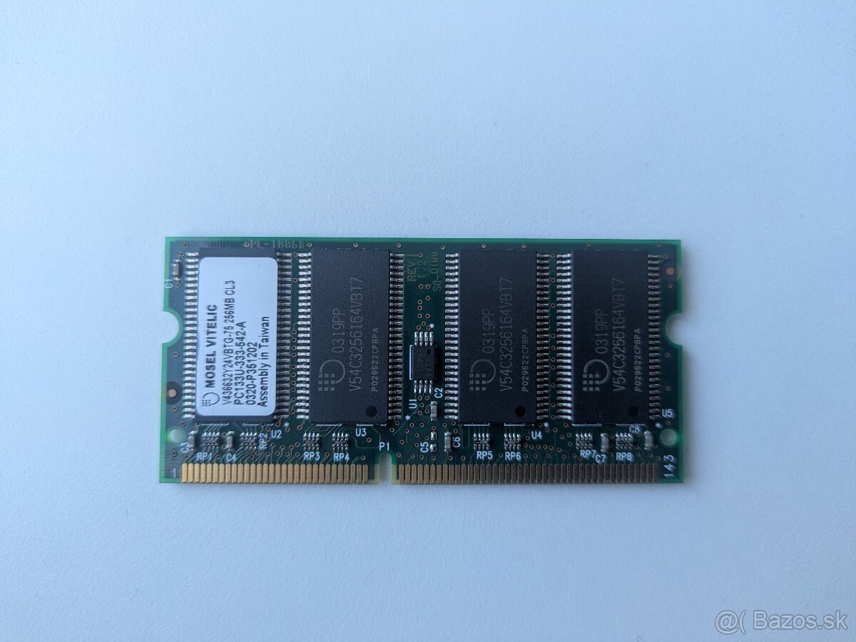 Pamat' pre retro laptop PC133 256 mb - 2