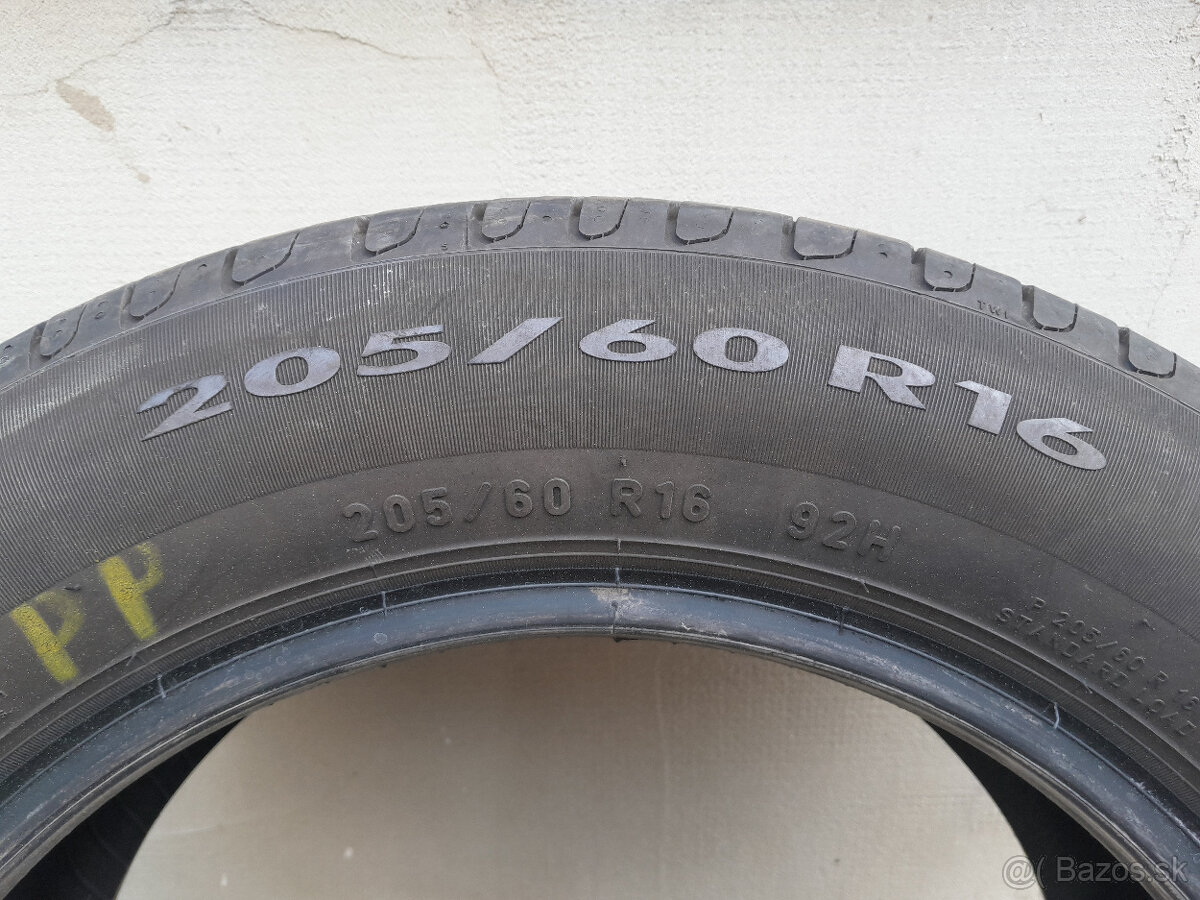 205/60 R16 - letné pneu PIRELLI - 2