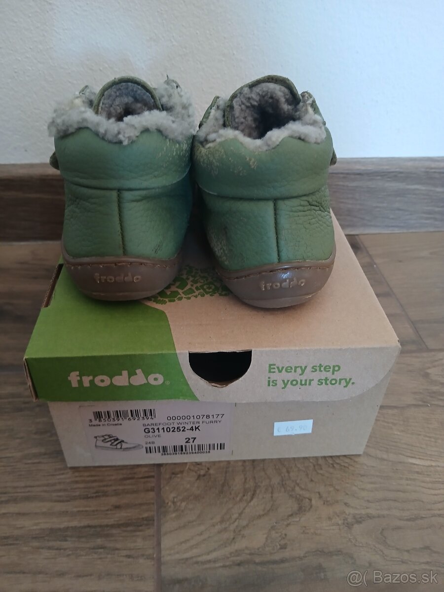 Čižmy Froddo 27 - 2