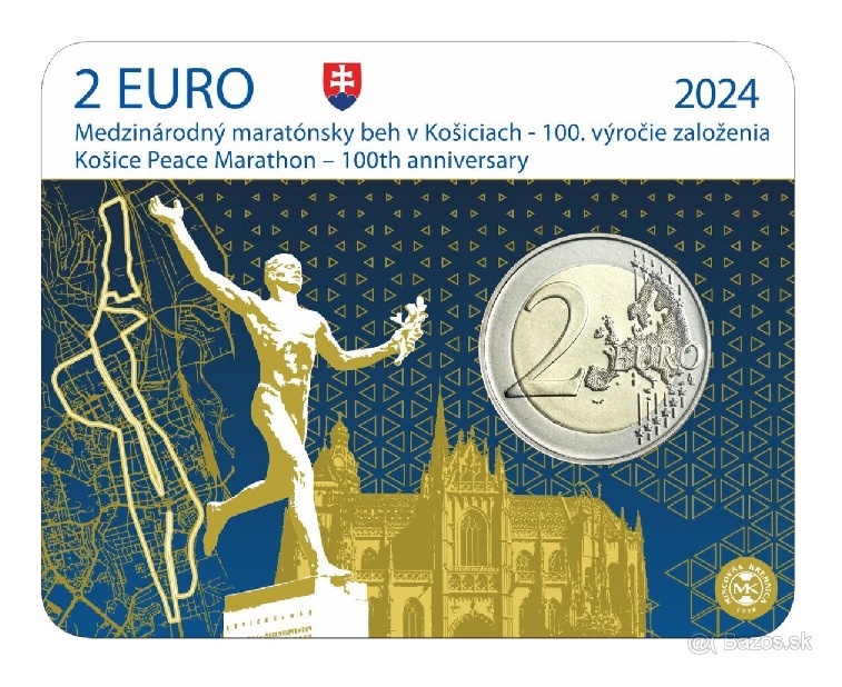 2 euro pamätné mince Slovensko - UNC. - 2